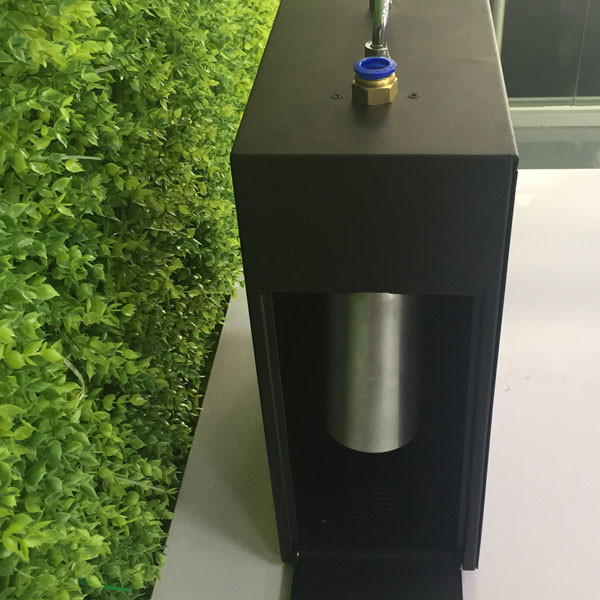 Black Metal Large Area Scent Diffuser With Timer / Wall Mountable Hvac