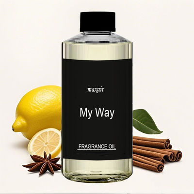 500ml My Way Hotel Collection Fragrance Oil, Lemon Sandalwood Amber Scent