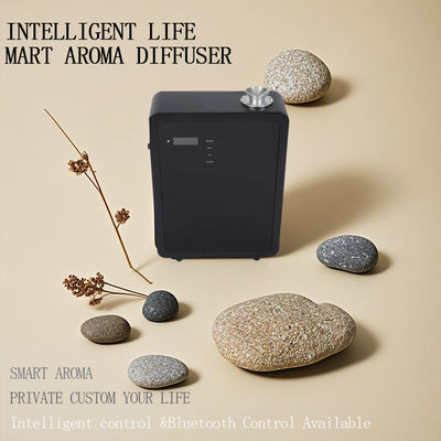 High Coverage 500 Ml Aroma Diffuser In Metal Casing Design For Black/White Customizable Option