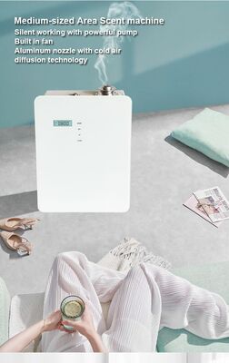 Commercial 500ml Capacity 12V Voltage 1500CBM Coverage Scent Diffuser Machine for Large Spaces