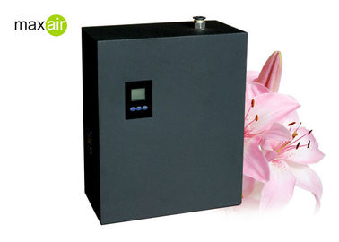 Supermarket 1000ml black metal HVAC air fragrance machine with compressed air pump