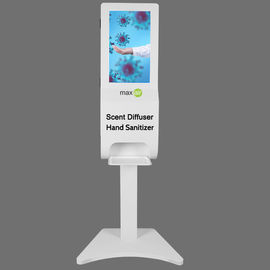 LCD Advertising Player And Touch Free Auto Hand Sanitizer Dispenser And Scent Diffuser